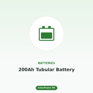 200Ah Tubular Solar Battery
