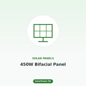 450W Bifacial Solar Panel